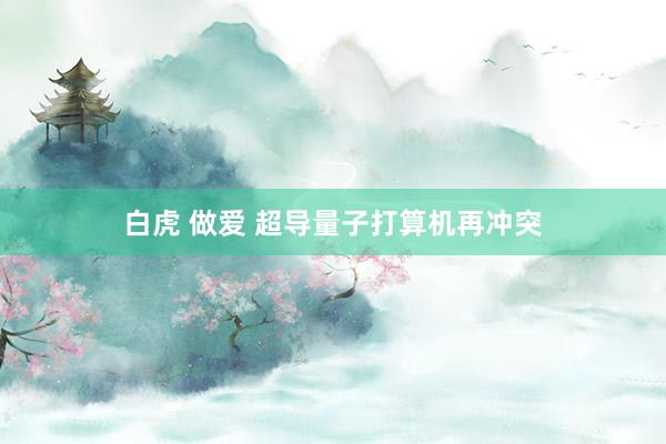 白虎 做爱 超导量子打算机再冲突